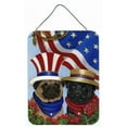 thumbnail image 1 of Carolines Treasures PPP3154DS1216 12 x 16 in. Pug USA Wall or Door Hanging Prints, 1 of 1