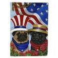 thumbnail image 1 of Pug USA Garden Flag, 1 of 3