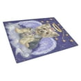 thumbnail image 1 of Carolines Treasures PPP3243LCB Yorkie Christmas Angel Glass Cutting Board Large, 12H x 16W, multicolor, 1 of 2