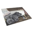 thumbnail image 1 of Carolines Treasures PPP3250LCB Cairn Terrier Bath Time Glass Cutting Board Large, 12H x 16W, multicolor, 1 of 2