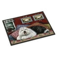 thumbnail image 1 of Carolines Treasures PPP3266JMAT Old English Sheepdog Sweet Dreams Door Mat Indoor Rug or Outdoor Welcome Mat 24x36, 1 of 4
