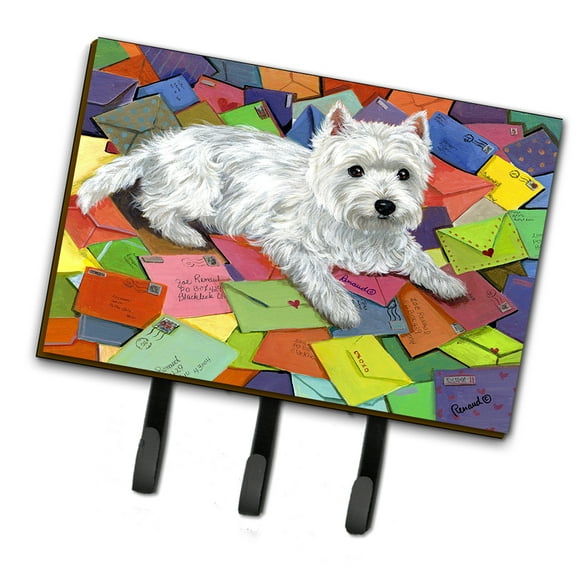Westie Zoe's Mail Leash or Key Holder