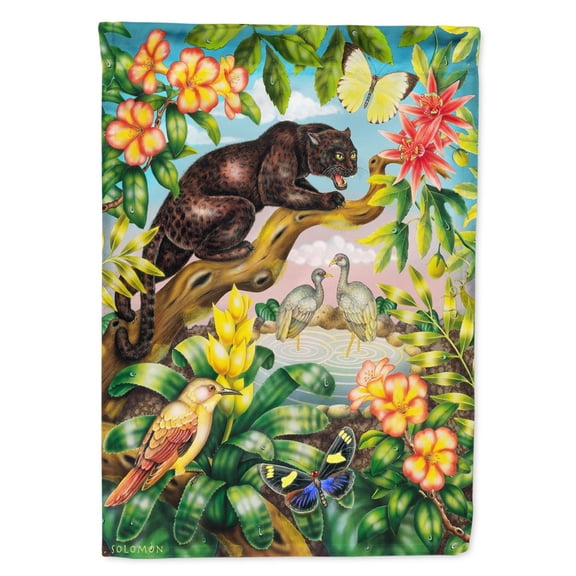 Carolines Treasures PRS4011GF King of the Jungle Flag Garden Size  Small multicolor