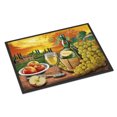 thumbnail image 1 of Carolines Treasures PRS4027JMAT Soave  Wine and Cheese Door Mat Indoor Rug or Outdoor Welcome Mat 24x36 Doormat  36"L x, 1 of 4