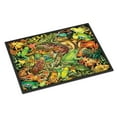 thumbnail image 1 of Carolines Treasures PRS4053JMAT Frogs Door Mat Indoor Rug or Outdoor Welcome Mat 24x36 Doormat  36"L x 24"W multicolor, 1 of 4