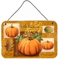 thumbnail image 1 of Carolines Treasures PTW2006DS812 Fall Harvest Pumpkins Wall or Door Hanging Prints  8x12 multicolor, 1 of 2