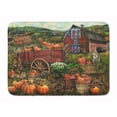 thumbnail image 1 of Carolines Treasures PTW2008RUG Pumpkin Patch and Fall Farm Machine Washable Memory Foam Mat 19 X 27" multicolor, 1 of 4