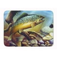 thumbnail image 1 of Carolines Treasures Brook Trout Floor Mat, 19" x 27", Multicolor, 1 of 4