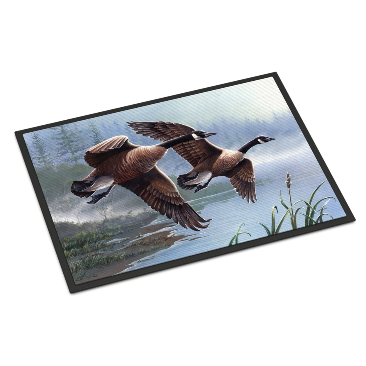 Geese on the Wing Door Mat