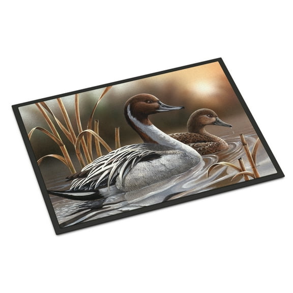 Carolines Treasures PTW2060MAT Pintails Door Mat Indoor Rug or Outdoor Welcome Mat 18x27 Doormat  27"L x 18"W multicolor