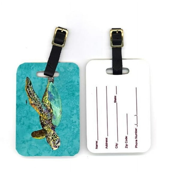 Carolines Treasures Pair of Turtle Luggage Tag