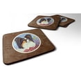 thumbnail image 1 of Carolines Treasures  Papillon Yellow Butterfly Foam Coaster, 1 of 1