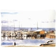 thumbnail image 1 of Carolines Treasures  Pass Bait Shop Moisture Wicking Fabric Standard Pillowcase, 1 of 1