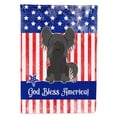 thumbnail image 1 of Carolines Treasures BB3107GF Patriotic USA Chinese Crested Black Garden Size Flag, 1 of 2