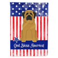 thumbnail image 1 of Carolines Treasures BB3013GF Patriotic USA Mastiff Garden Size Flag, 1 of 2