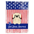 thumbnail image 1 of Carolines Treasures BB3101CHF Patriotic USA Pekingnese Cream Flag Canvas House Size, 1 of 4
