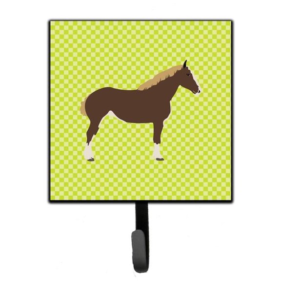 Carolines Treasures BB7732SH4 Percheron Horse Green Leash or Key Holder
