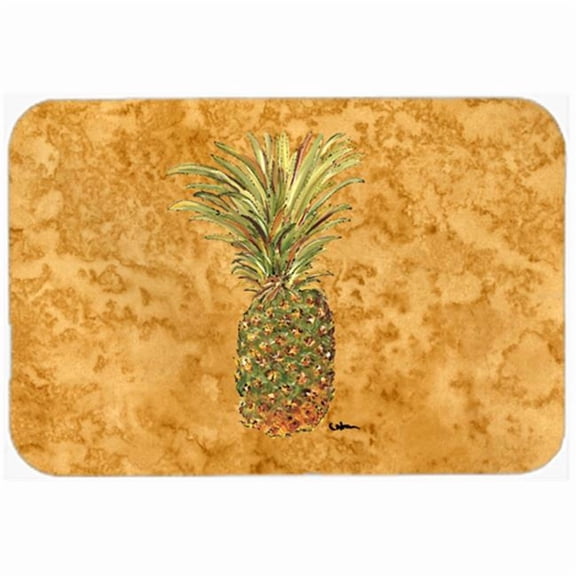 Carolines Treasures Pineapple Glass Cutting Board - Large, 15 H x 12 L in.