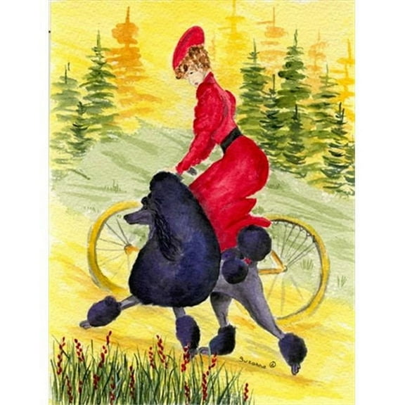 Carolines Treasures  Poodle Garden Size Flag