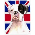 thumbnail image 1 of Carolines Treasures RDR3030LCB 15 X 12 In. Boxer Cooper with English Union Jack British Flag Glass Cutting Board Large Size RDR3030LCB, 1 of 1