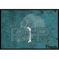 thumbnail image 1 of Carolines Treasures  RIP Rest in Peace with Spider Web Halloween Indoor Or Outdoor Doormat, 1 of 1