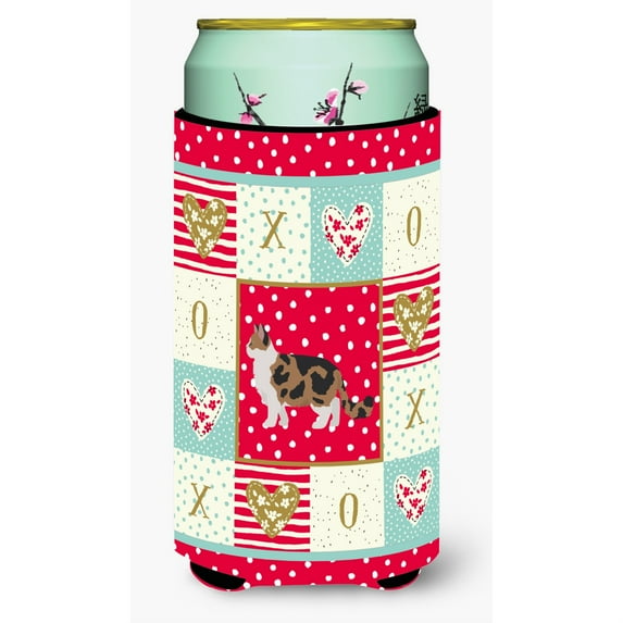 Ragamuffin #2 Cat Love Tall Boy Beverage Hugger CK5685TBC
