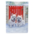 thumbnail image 1 of Red Gate Westies Flag Canvas House Size, 1 of 4
