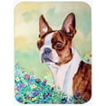 thumbnail image 1 of Carolines Treasures  Red and White Boston Terrier Glass Cutting Board - Large, 1 of 1