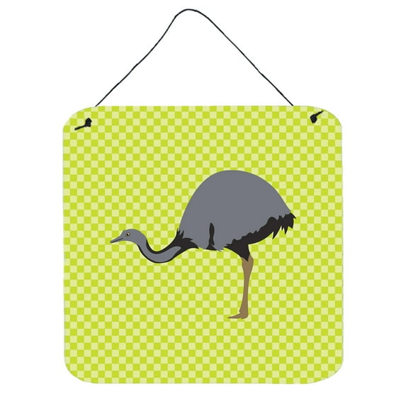 Carolines Treasures BB7749DS66 Rhea Green Wall or Door Hanging Prints, 6 x 6 in.