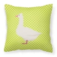 thumbnail image 1 of Carolines Treasures BB7724PW1818 Roman Goose Green Fabric Decorative Pillow, 18 x 18 in., 1 of 2