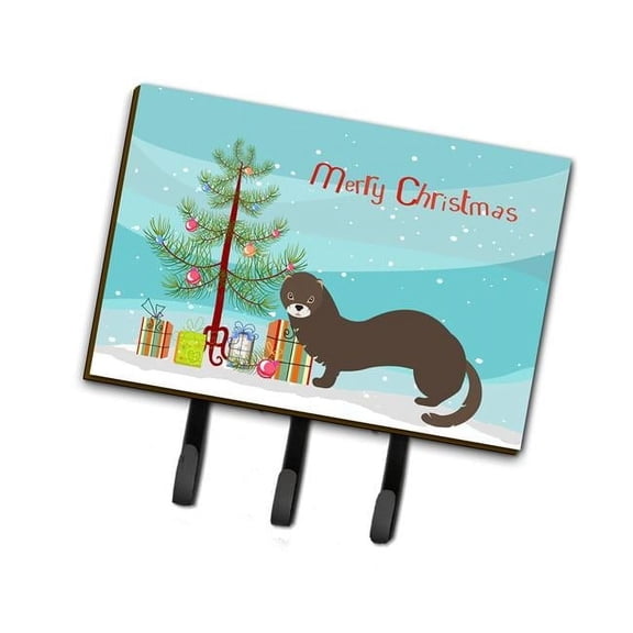 Carolines Treasures Russian or European Mink Christmas Leash or Key Holder