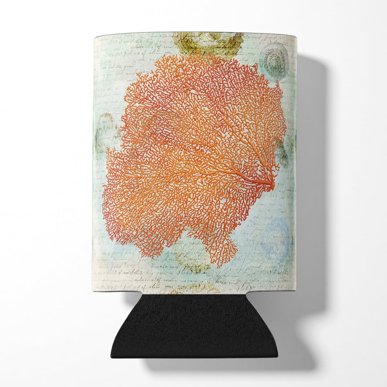 Carolines Treasures SB3023CC Beach Sea Fan Coral Can or Bottle Hugger Can Hugger multicolor