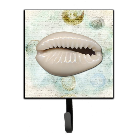 Carolines Treasures SB3038SH4 Beach Cowrie Shell Leash or Key Holder Single Hook multicolor