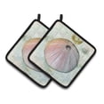 thumbnail image 1 of Anemone Pair of Pot Holders, 1 of 2