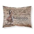 thumbnail image 1 of Carolines Treasures SB3055PILLOWCASE Rodeo Cowgirl Barrel Racer Fabric Standard Pillowcase Standard multicolor, 1 of 2