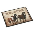 thumbnail image 1 of Carolines Treasures SB3059MAT Welcome Mat with Horses Indoor or Outdoor Mat, 1 of 4