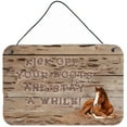 thumbnail image 1 of Carolines Treasures SB3064DS812 Kick off your boots and stay a while Wall or Door Hanging Prints  8x12 multicolor, 1 of 1