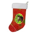 thumbnail image 1 of Carolines Treasures SB3121-CS 11 x 8 In. Horse Red Snowflakes Holiday Christmas Stocking, 1 of 2