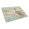 thumbnail image 1 of Carolines Treasures SC2011LCB Brown Pelican Sunset Glass Cutting Board Large, 12H x 16W, multicolor, 1 of 2