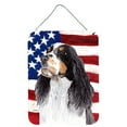thumbnail image 1 of Carolines Treasures SC9016DS1216 USA American Flag with Springer Spaniel Wall or Door Hanging Prints 12x16 multicolor, 1 of 2