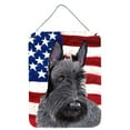 thumbnail image 1 of Carolines Treasures SC9032DS1216 USA American Flag with Scottish Terrier Wall or Door Hanging Prints 12x16 multicolor, 1 of 2
