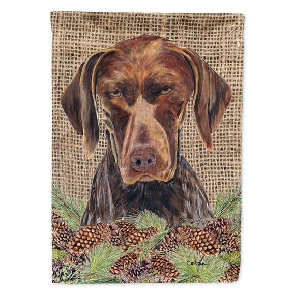 Carolines Treasures SC9035-FLAG-PARENT German Shorthaired Pointer Flag multicolor