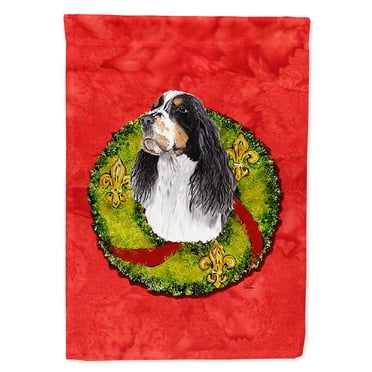 Carolines Treasures SC9092-FLAG-PARENT Springer Spaniel Flag  multicolor