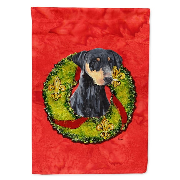 Carolines Treasures SC9106-FLAG-PARENT Doberman Flag  multicolor