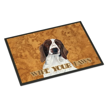Carolines Treasures SC9131JMAT Springer Spaniel Door Mat Indoor Rug or Outdoor Welcome Mat 24x36 Doormat 36"L x 24"W