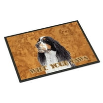 Carolines Treasures SC9134JMAT Springer Spaniel Door Mat Indoor Rug or Outdoor Welcome Mat 24x36 Doormat 36"L x 24"W