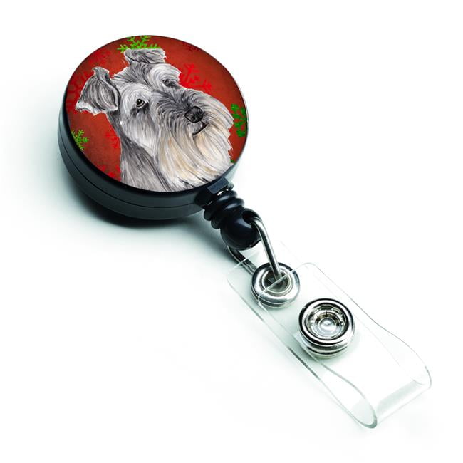Carolines Treasures Checkerboard Lime Green Silver Gray Poodle Retractable  Badge Reel, 1 - Harris Teeter