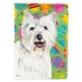 thumbnail image 1 of Carolines Treasures SC9450-FLAG-PARENT Westie Easter Eggtravaganza Flag  multicolor, 1 of 2