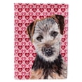 thumbnail image 1 of Carolines Treasures SC9711GF Norfolk Terrier Puppy Hearts and Love Flag Garden Size  Small multicolor, 1 of 2