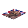 thumbnail image 1 of Carolines Treasures SC9825MP "Dachshund with English Union Jack British Flag Mouse Pad Hot Pad or Trivet" Large, 1 of 1